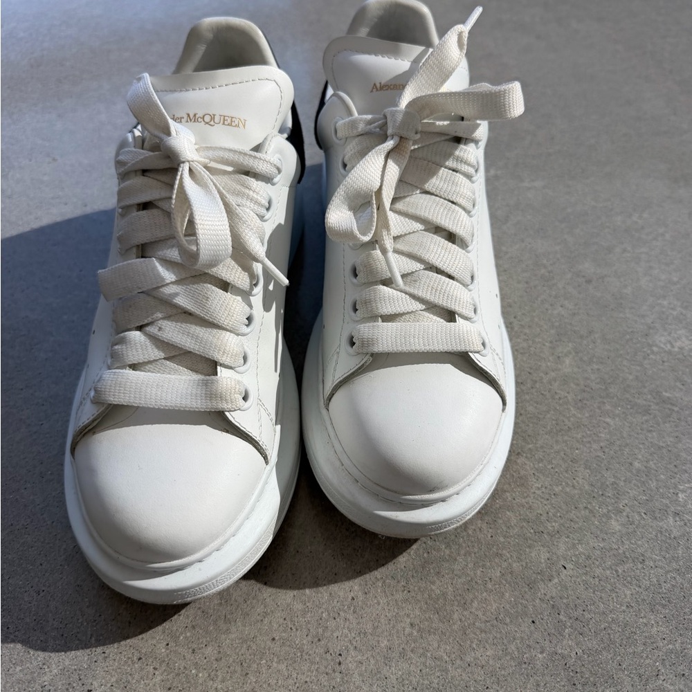 Alexander McQueen Cream Women's Sneakers